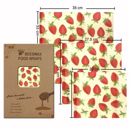 Eco-Friendly Reusable Food Wraps