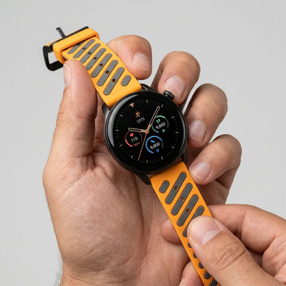 Garmin Silicone Watch Band - Two-Tone Quick Release Strap