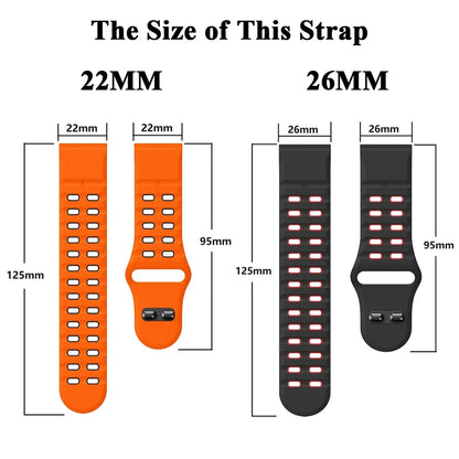Garmin Silicone Smartwatch Band - QuickFit Sport Strap