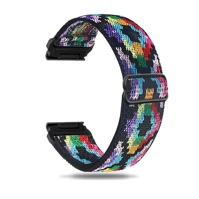 Garmin Elastic Nylon Watch Band - Woven QuickFit Strap