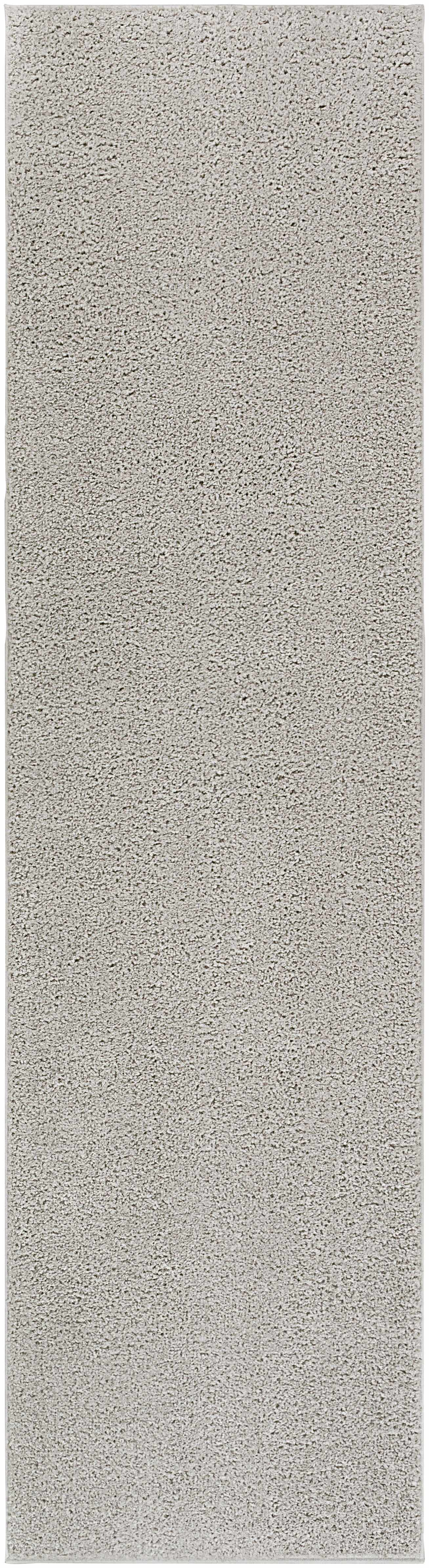 Judy Solid Gray Washable Shag Rug - Clearance