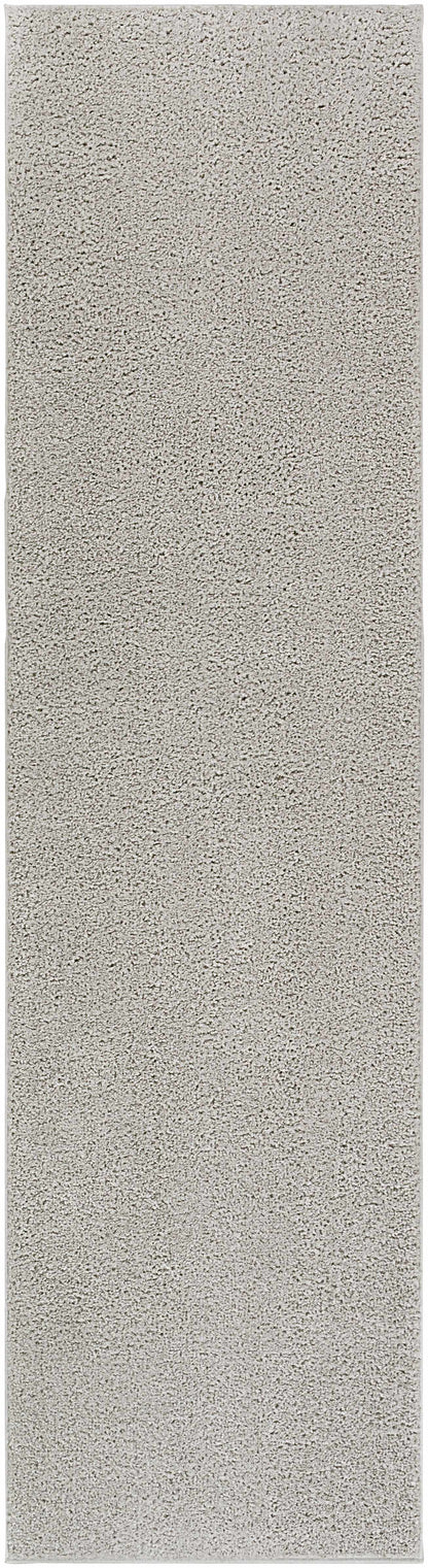 Judy Solid Gray Washable Shag Rug - Clearance