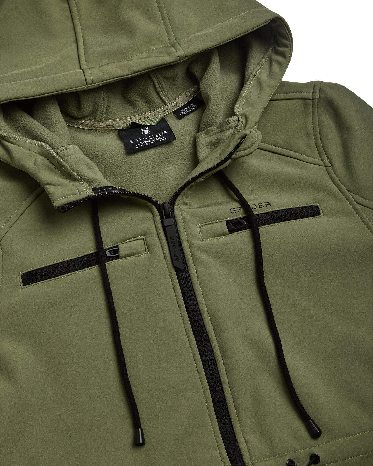 Spyder Womens Long Softshell Jacket - Sage