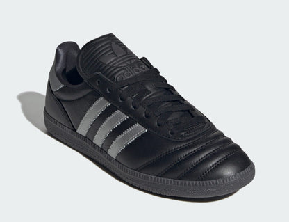 [HQ9241] Men's adidas Samba JP 'Black Silver Metallic'