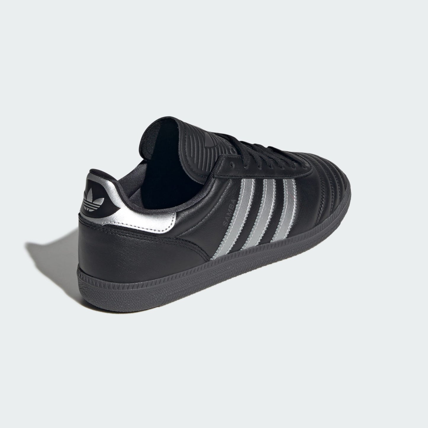 [HQ9241] Men's adidas Samba JP 'Black Silver Metallic'