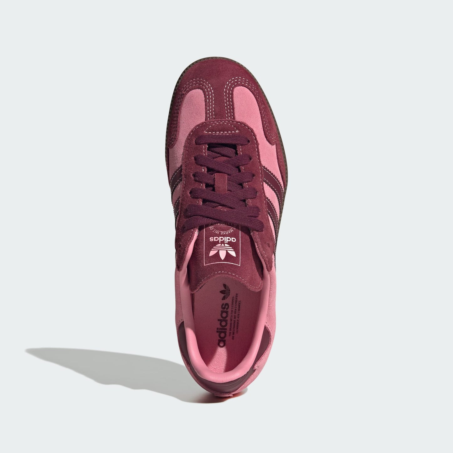 [IH6704] Women's adidas Samba OG 'Pink Spark Shadow Red'