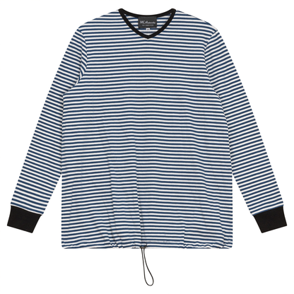 Maternity Striped V Neck Top