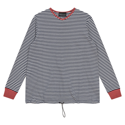 Maternity Striped V Neck Top
