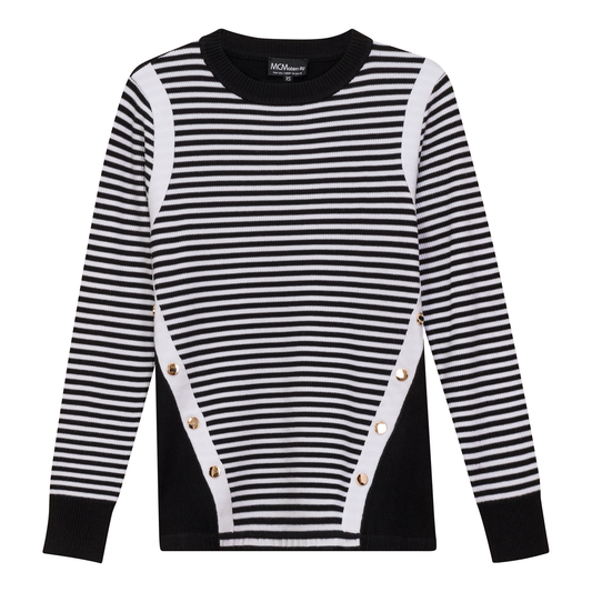 Maternity Stripped Sweater