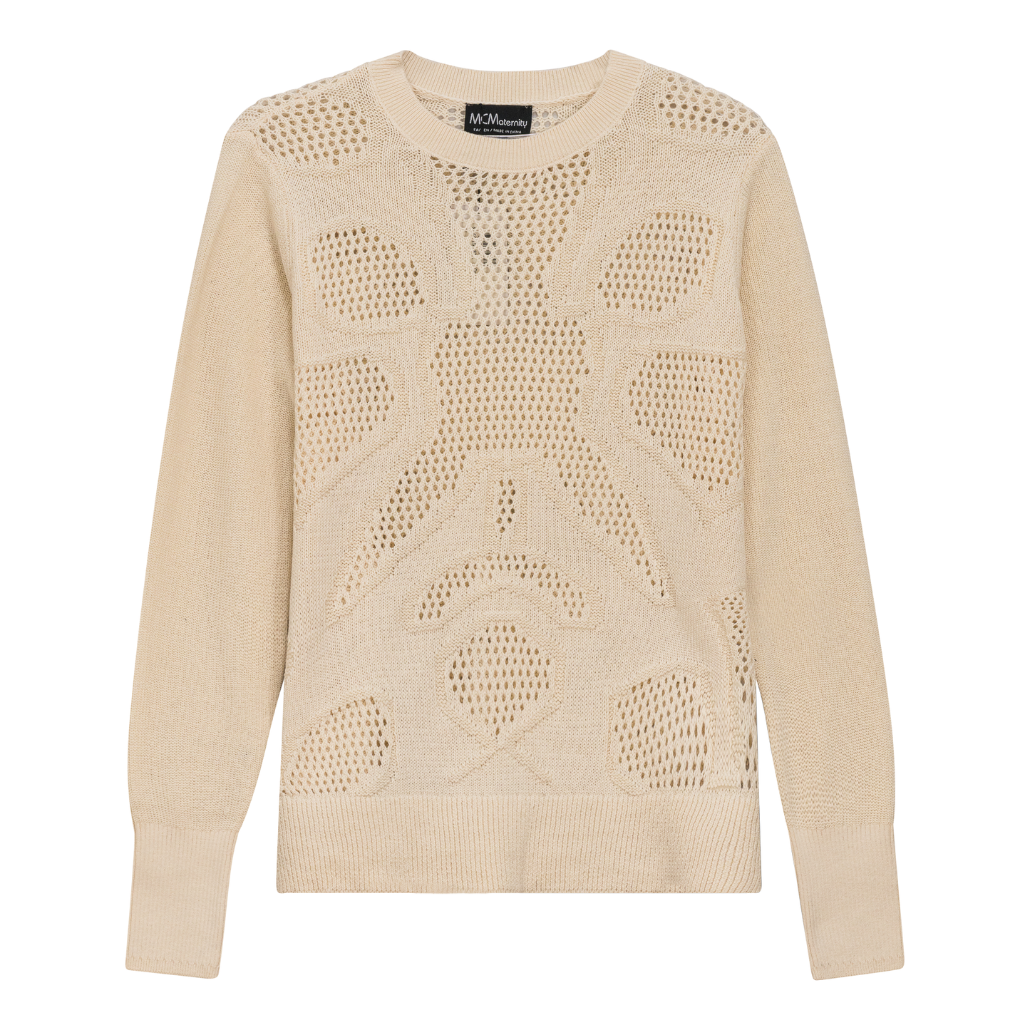 Maternity Knitted Boucle Sweater