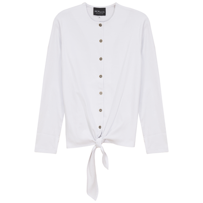 Maternity Tie Front Top
