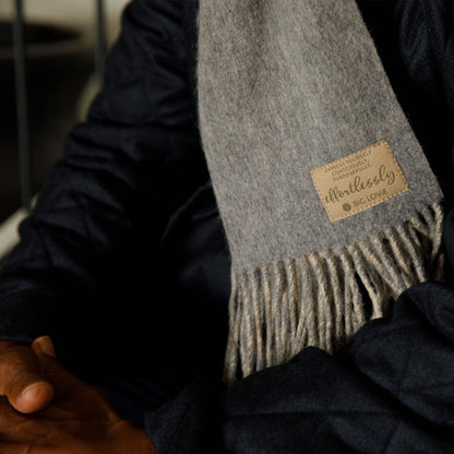 Purposeful Scarf | Oatmeal + Steel