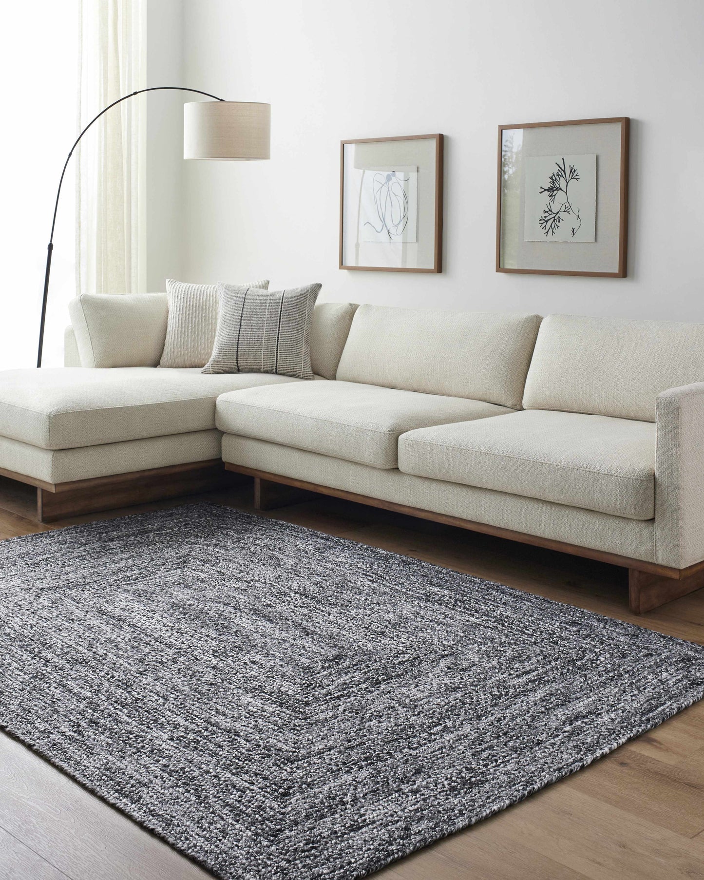 Kenyi Black Area Rug