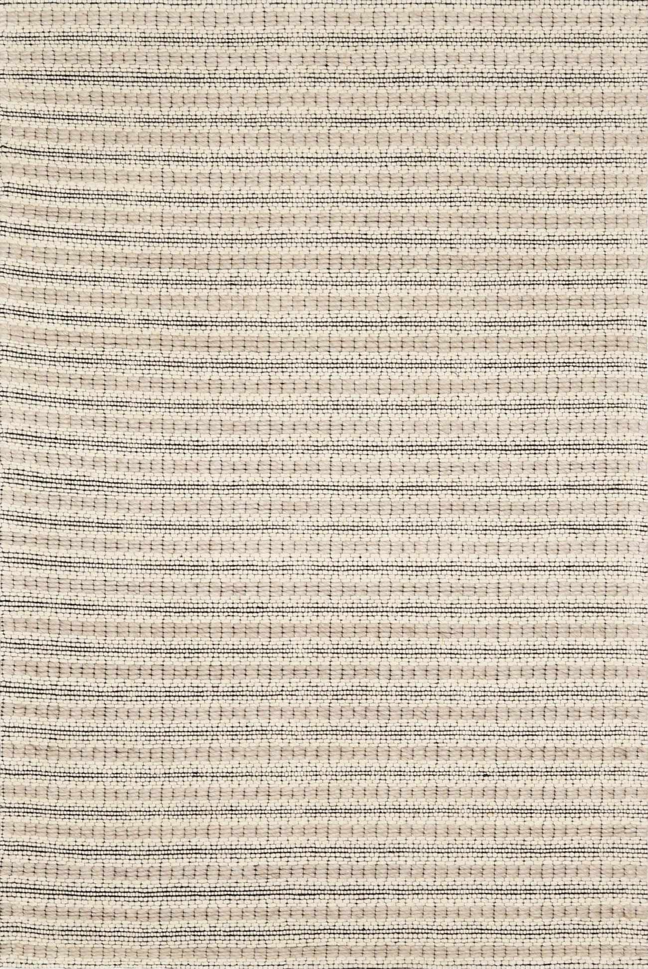 Laleh Cream & Black Area Rug - Clearance