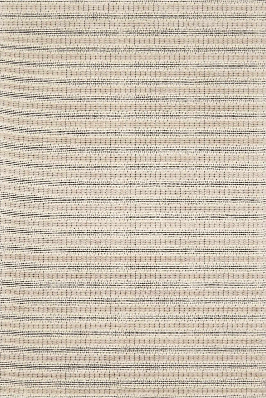 Laleh Cream & Black Area Rug - Clearance