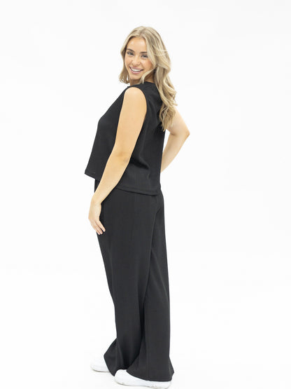 The Earhart Pants, Black