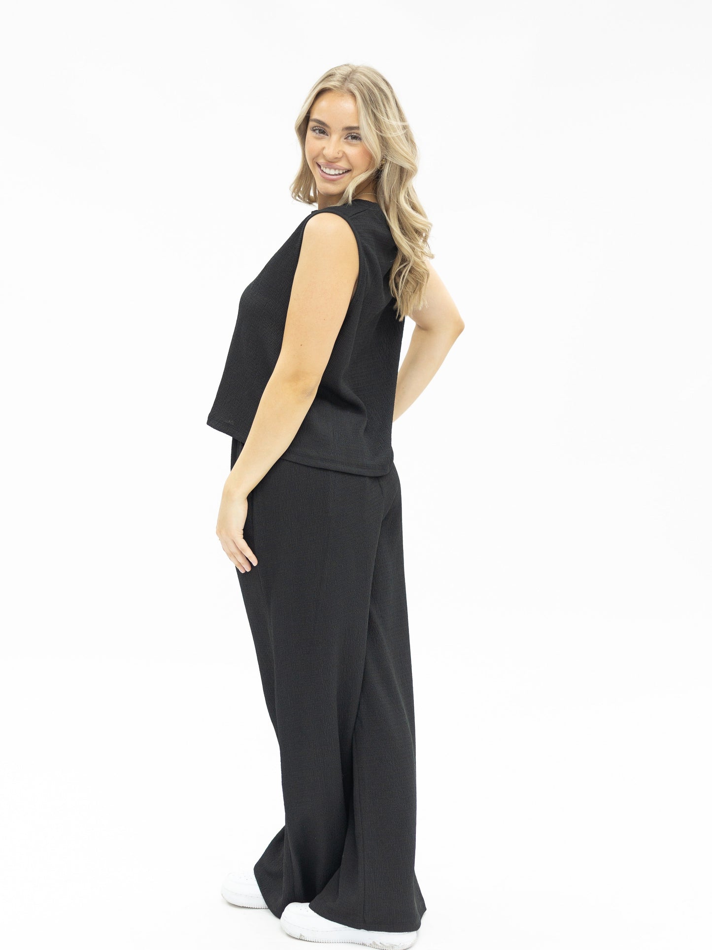 The Earhart Top, Black