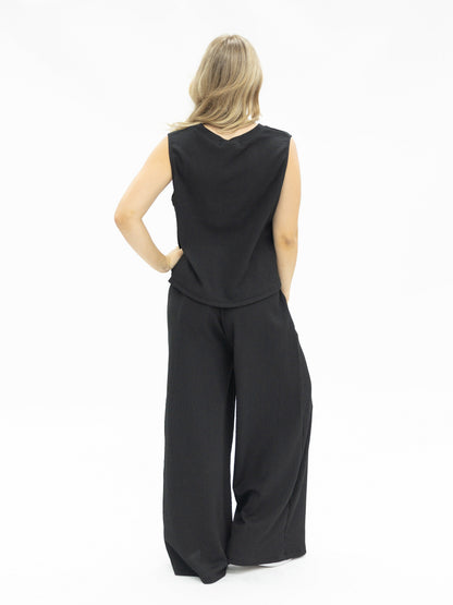 The Earhart Top, Black