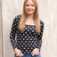 Black Polka Dots