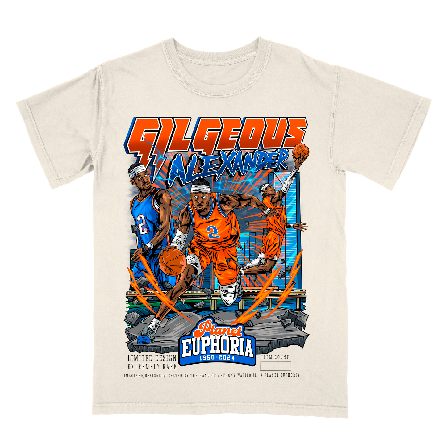 SGA V2 Limited Edition NBA Player Graphic T-Shirt
