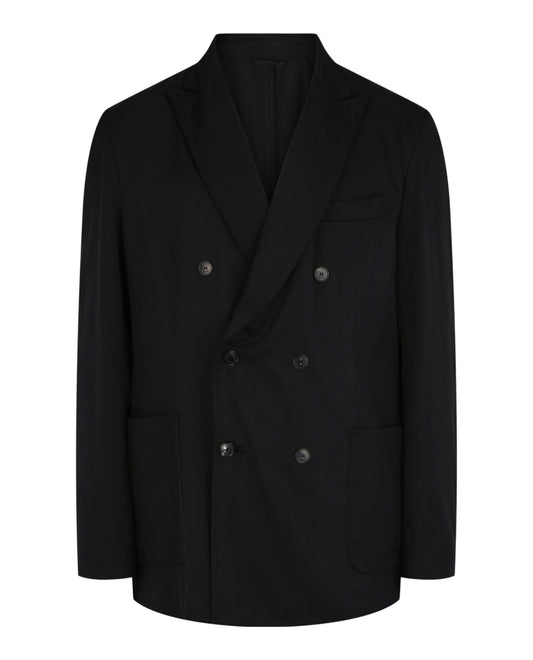 Brioni Deconstructed Double-Breasted Blazer
