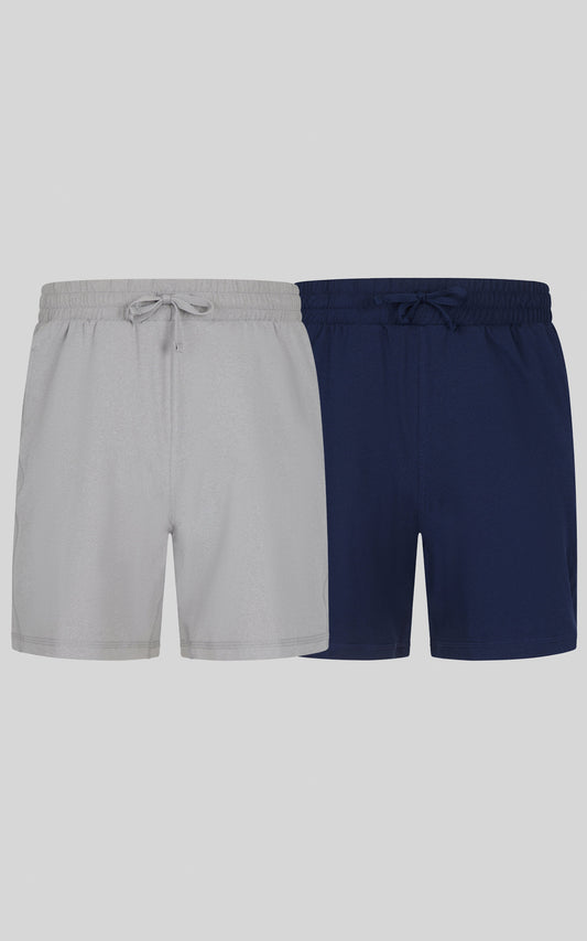 Boys 2 PK Heathered Short and Lux Short
