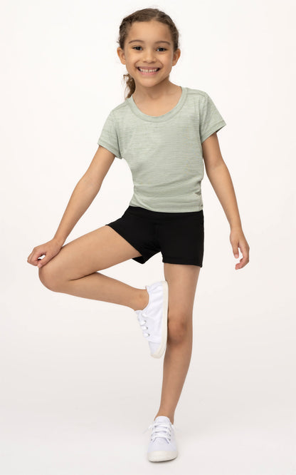 Girls 2 PK 3" Biker Shorts