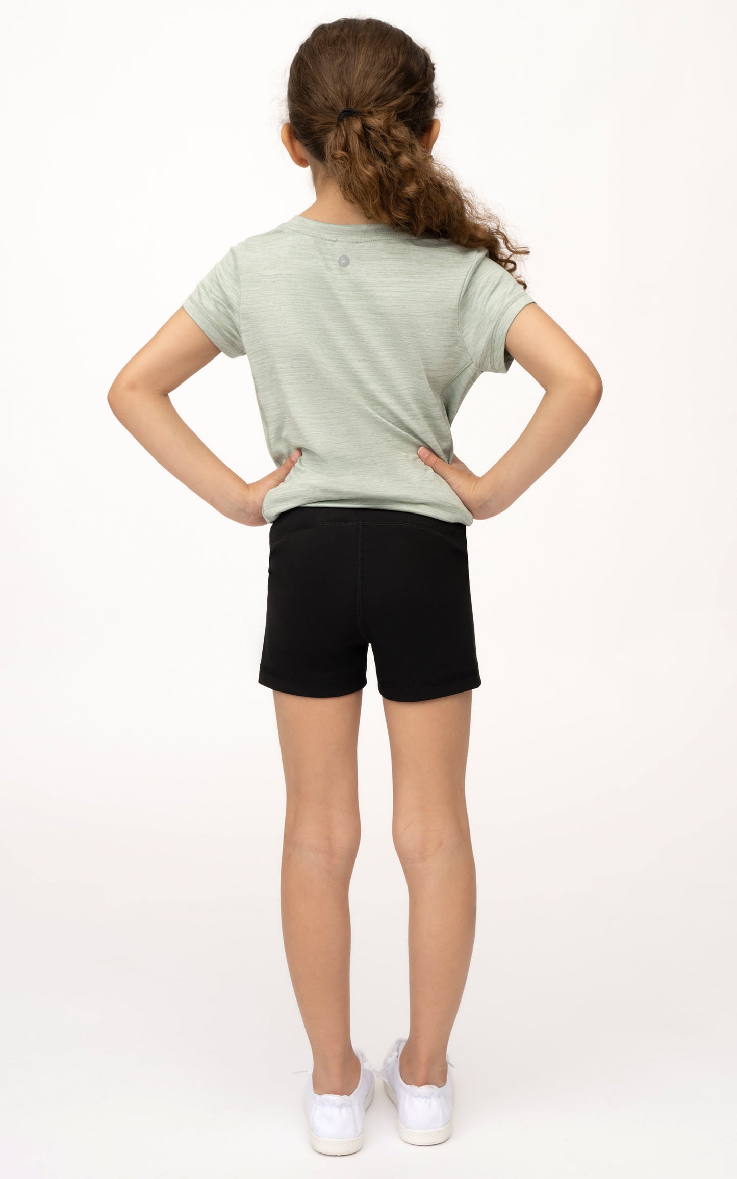 Girls 2 PK 3" Biker Shorts