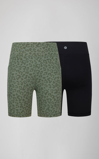 Girls 2 PK Interlock Side Pocket + Basic Bike Short