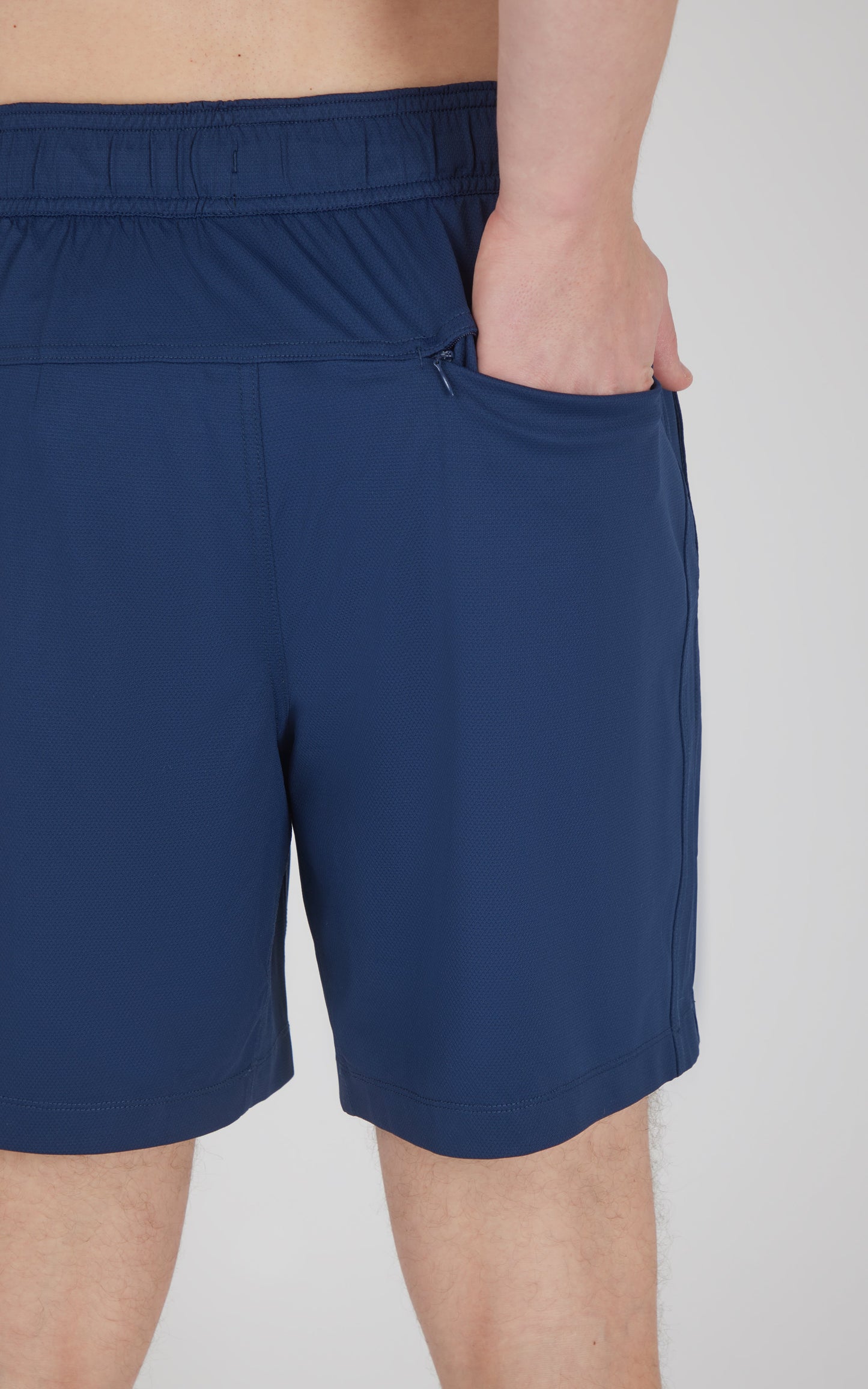 Mens Knit Stretch Pique Power 7" Shorts