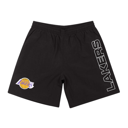 Men's Mitchell & Ness NBA Nylon Short Los Angeles Lakers