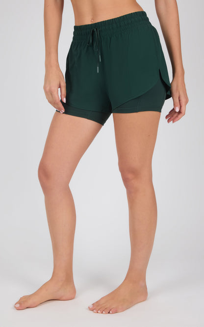 Lightstreme 2-in-1 Running Shorts with Drawstring
