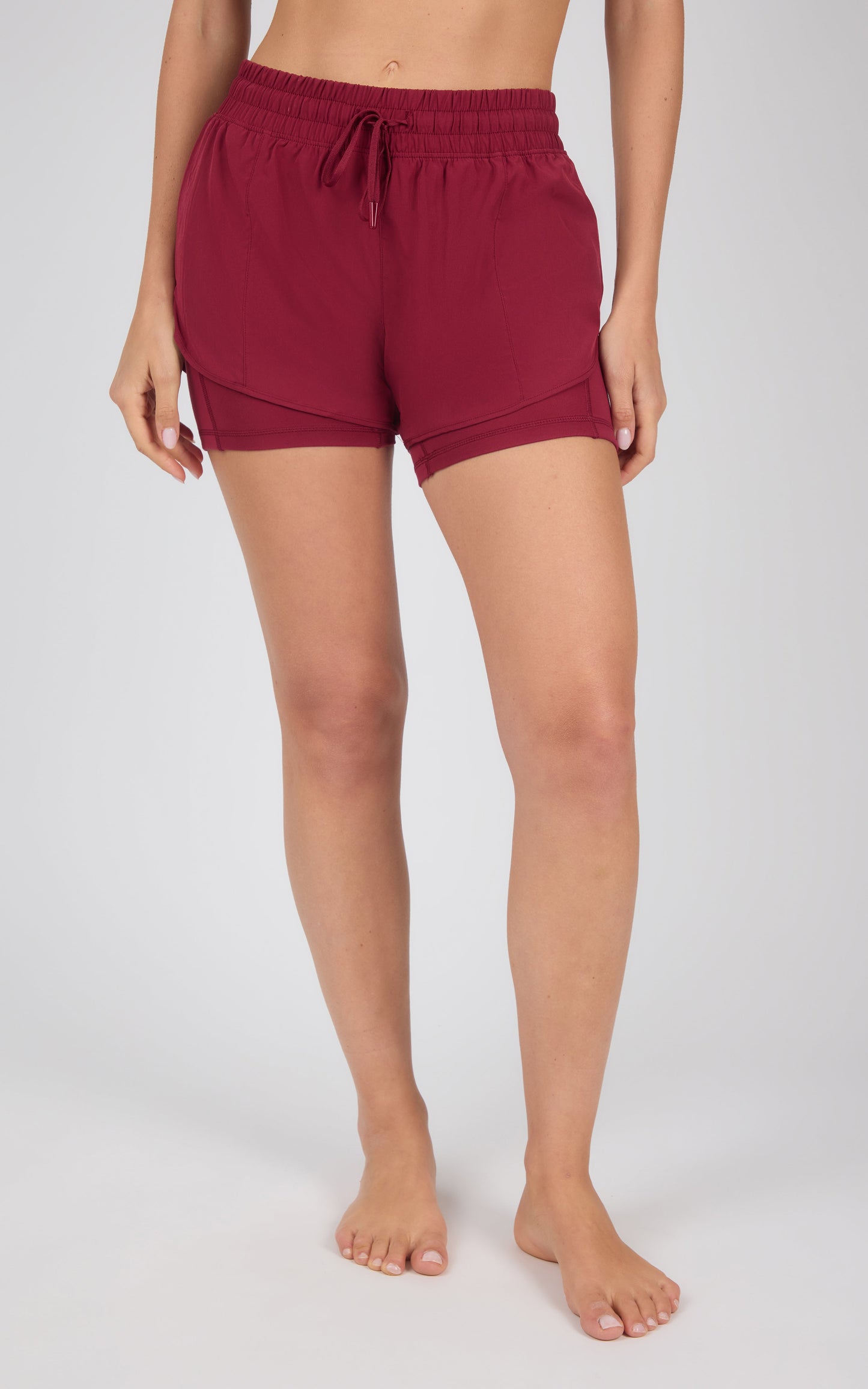 Lightstreme 2-in-1 Running Shorts with Drawstring