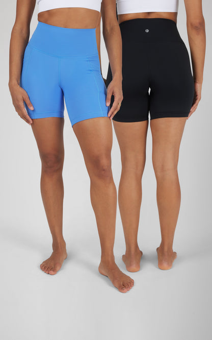 2 PK Wonderlink 7" Side Pocket Short and Everyday Classic Short