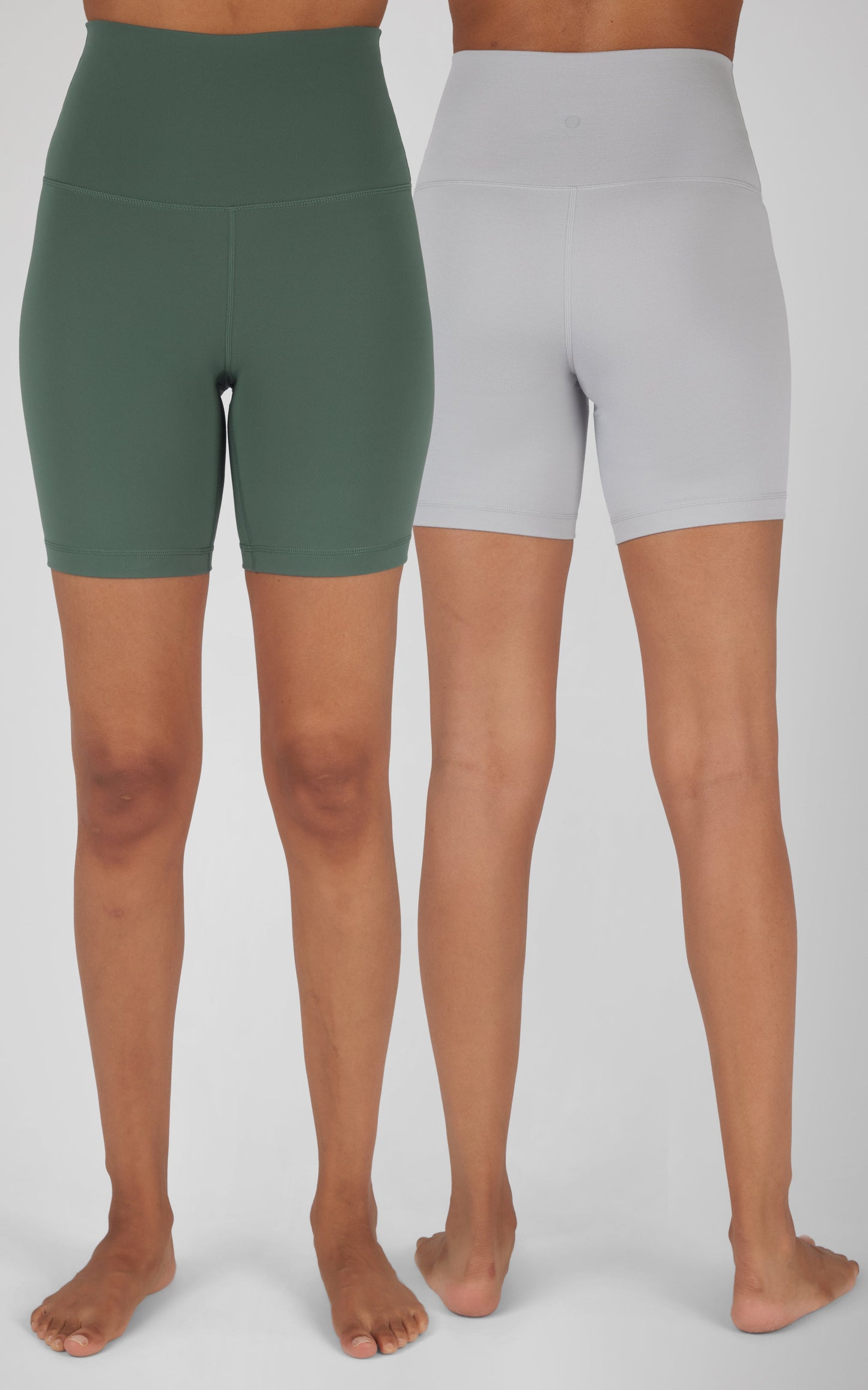 2 PK Lux 7" Super High Waist Bike Short