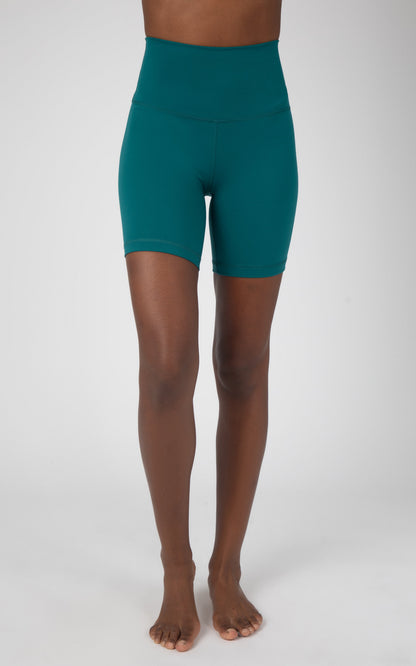2 PK Lux Super Hi Rise 7" Classic Biker Short