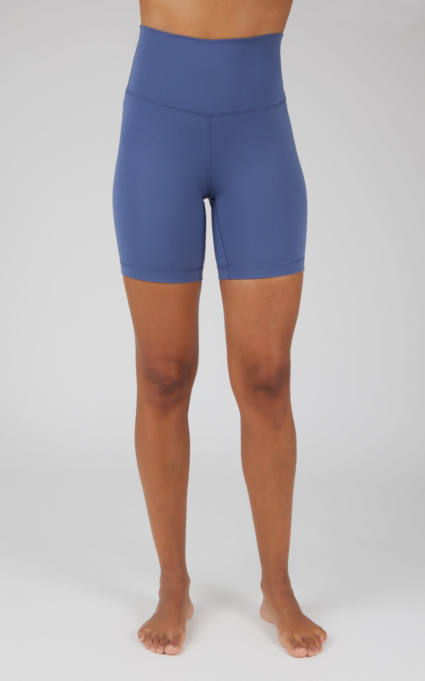 2 PK Lux Super Hi Rise 7" Classic Biker Short