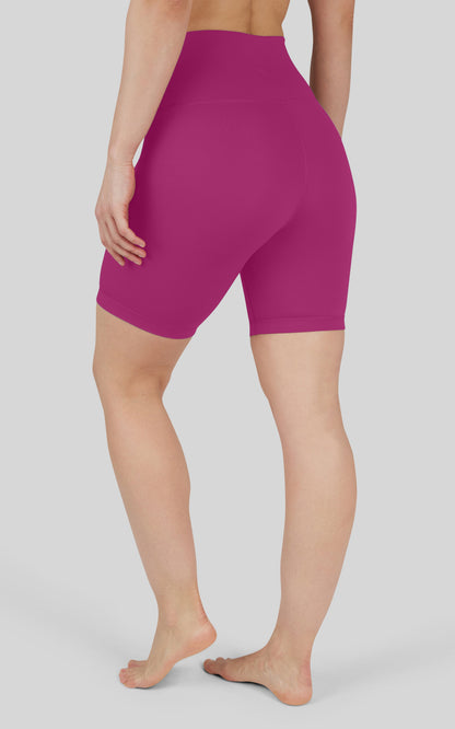 2 PK Lux Super Hi Rise 7" Classic Biker Short