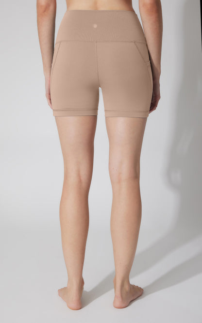 2 PK Lux 5" One Classic and One Pocketed  Shorts