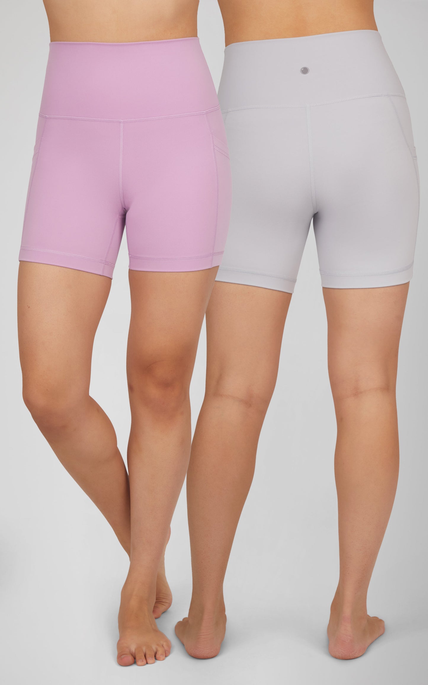 2 PK Lux 5" One Classic and One Pocketed  Shorts