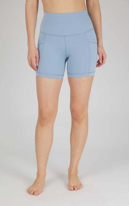 2 PK Lux 5" One Classic and One Pocketed  Shorts