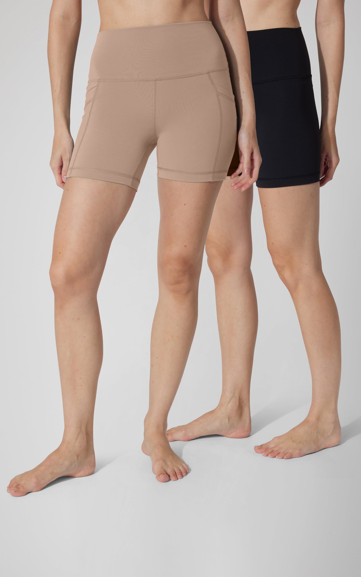 2 PK Lux 5" One Classic and One Pocketed  Shorts