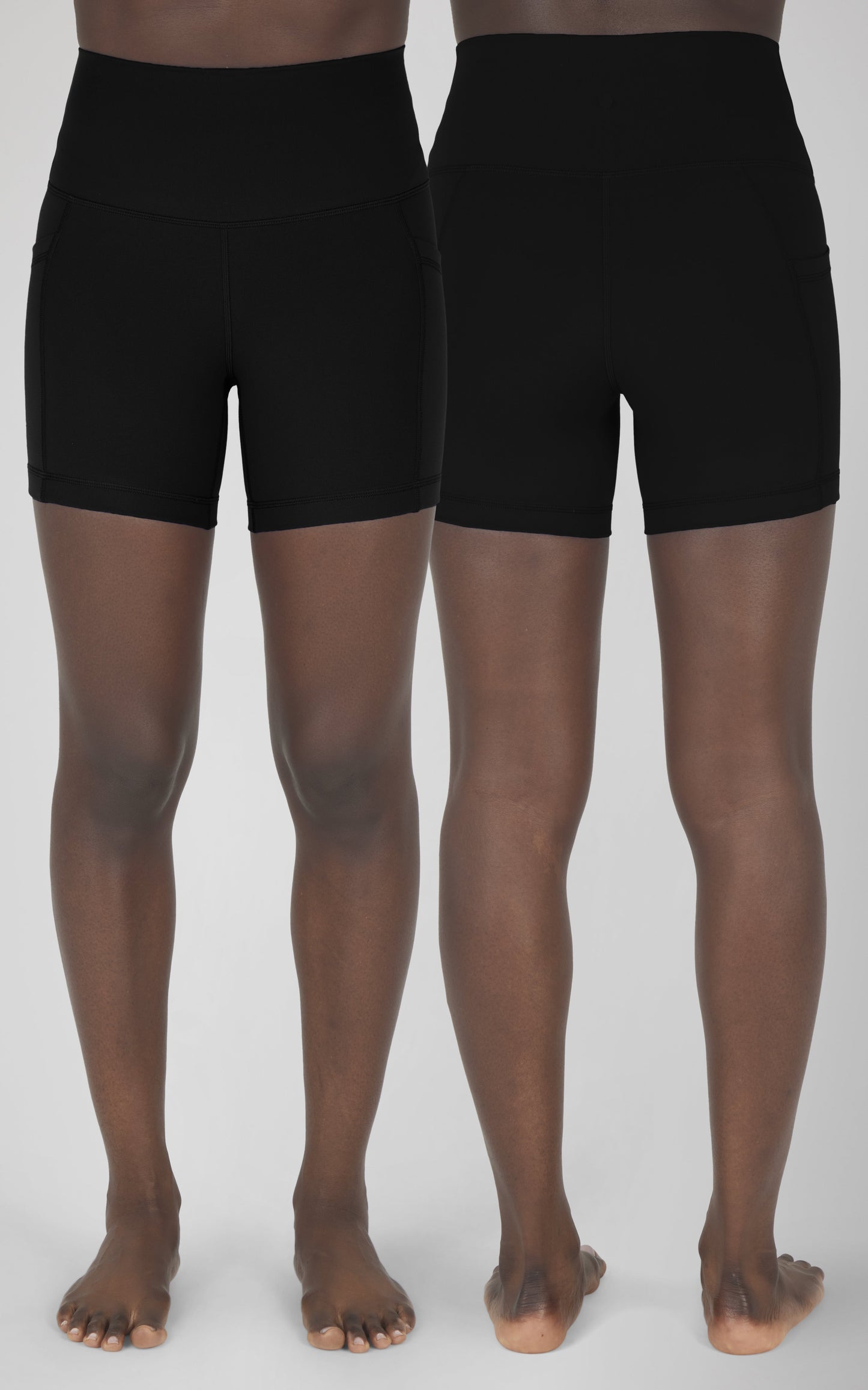2 PK Lux 5" One Classic and One Pocketed  Shorts