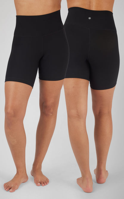 2 PK Ribbed 7" Shorts