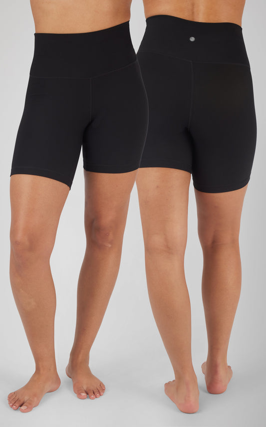 2 PK Ribbed 7" Shorts