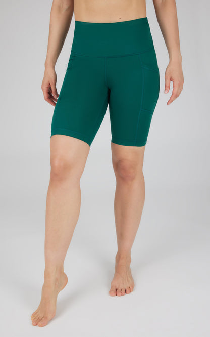 Tribeca High Waist 9" Short with Side Pockets