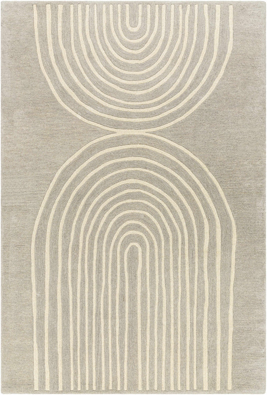 Fuat Medium Gray Area Rug