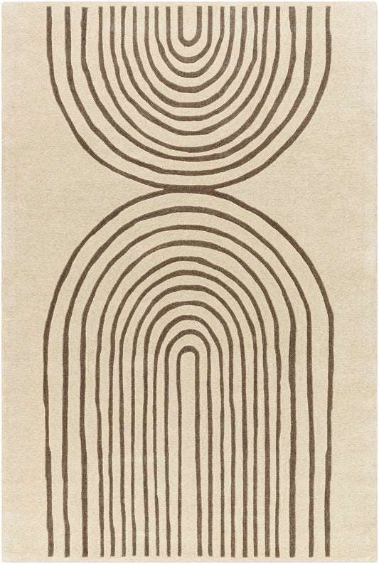 Fuat Beige Area Rug