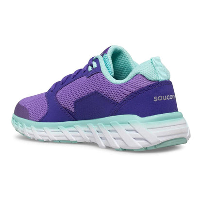 Saucony Preschool Wind 2.0 Little Kid Purple