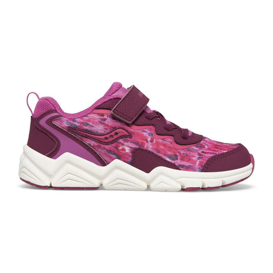 Saucony Preschool Flash A/C 3.0 Wide Width Burgundy